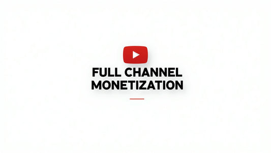 FULL YOUTUBE MONETISATION !